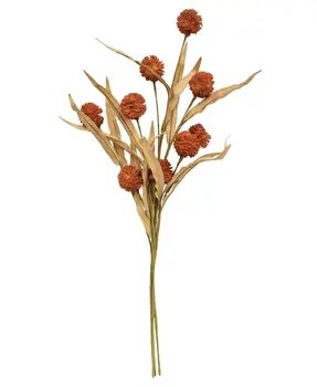 Fall Grass & Billy Ball Spray, Burnt Orange