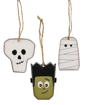 Halloween Monster Friends Ornaments, 3/Set