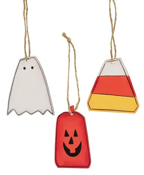 Halloween Friends Ornaments, 3/Set