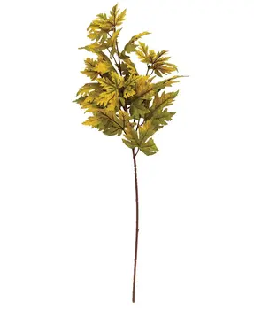 Early Fall Turning Maple Leaf Spray, 36.5"