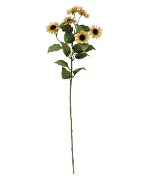 Teastain Mini Sunflower Spray, 30"