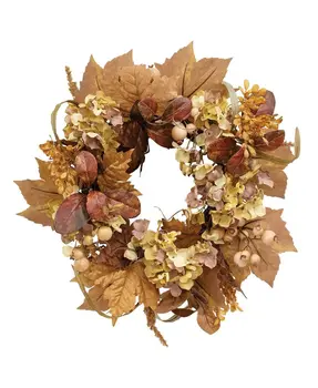 Garden Harvest Wreath, 17"