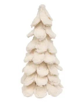 White Sherpa Christmas Tree, 13.5", SR14710362White Sherpa Christmas Tree, 13.5", SR14710362