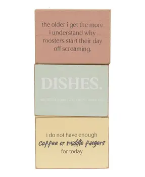 We Meet Again Rectangle Block - 3 Asstd.