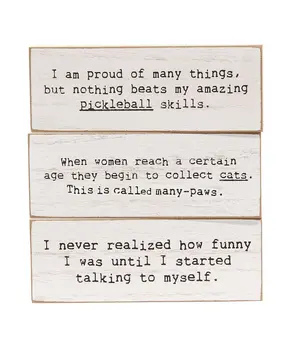 Many-Paws Thin Rectangle Block, 3 Asstd.