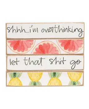 Let That Shit Go Summer Fruit Tiny Mini Sticks, 4/Set