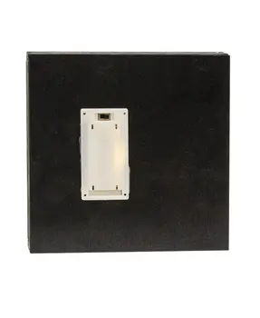 Black Sparkle Boo Witch Light Up Box Sign