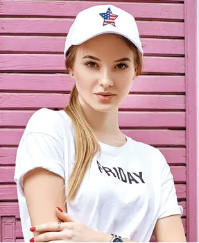 USA Flag Star Baseball Cap