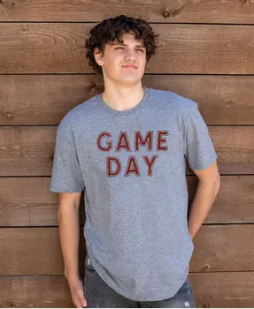 Game Day T-Shirt, Heather Graphite, XXL, L204XXL