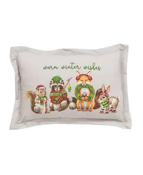 Woodland Winter Wishes Pillow, 19619