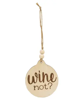 Dinner Is Poured Beaded Wine Tag, 3 Asstd.