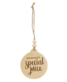 Dinner Is Poured Beaded Wine Tag, 3 Asstd.