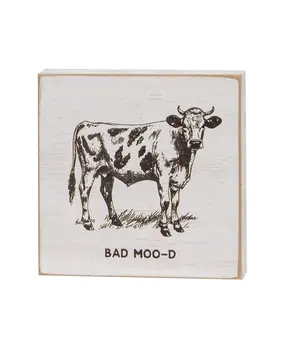 Udderly Ridiculous Square Block, 3 Asstd.