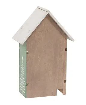 Wooden Yuletide Folklore Houses, 3/Set