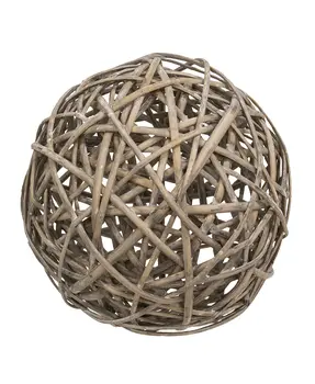 8.5" Farmhouse Colors Willow Ball, 3 Asstd.