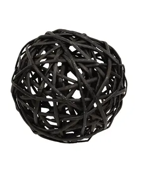 6" Farmhouse Colors Willow Ball, 3 Asstd.