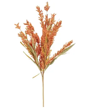Fall Grass & Heather Bush, 24", Bittersweet