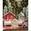 Wooden Yuletide Folklore Houses, 3/Set