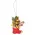 Retro Look Wooden Puppy, Kitten, & Reindeer Ornaments, 4/Set