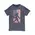 Sasquatch Flag T-Shirt - Heather Navy, L198XXL