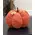 Burnt Orange Waffle Weave Pumpkin, Large
