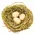 6/Set - Mini Speckled Eggs in Mossy Nests, SA112643