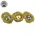 6/Set - Mini Speckled Eggs in Mossy Nests, SA112643