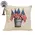 Flags in a Bucket Pillow, 18in x 18in, 19940