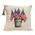 Flags in a Bucket Pillow, 18in x 18in, 19940