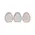 Follow the Bunny Wooden Egg Sitter, 3 Asstd.