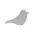 Distressed Chunky Wooden Spring Bird, 3 Asstd.