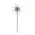 Wooden Button Flower Houseplant Poke, 3 Asstd.