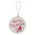 Winter Word Snowman Round Beaded Ornament, 3 Asstd.