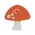 Mini Chunky Floral Mushroom Sitters, 3/Set