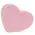 Chunky Glittered Heart Name Card Holders, 3/Set, 38960