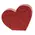 Chunky Glittered Heart Name Card Holders, 3/Set, 38960