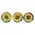 Sunflower Trinket Trays 3 Asstd., 39041