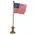 Pedestal with Flags, 3/Set, 39052
