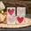 Watercolor Heart 2" Square Block - 4 Asstd., 39065