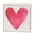 Watercolor Heart 2" Square Block - 4 Asstd., 39065
