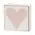 Watercolor Heart 2" Square Block - 4 Asstd., 39065