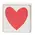 Watercolor Heart 2" Square Block - 4 Asstd., 39065
