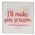 Caught Feelings 4" Square Block - 3 Asstd., 39068