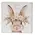 Welcome Spring Floral Crown Bunny Box Sign - 3 Asstd., 39082