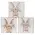 Welcome Spring Floral Crown Bunny Box Sign - 3 Asstd., 39082
