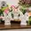 Spring Floral Crown Wooden Bunny Sitter - 3 Asstd., 39083