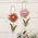 Distressed Wood Flower Hanger - 2 Asstd., 39117