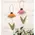 Distressed Wood Coneflower Hanger - 2 Asstd., 39119
