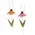 Distressed Wood Coneflower Hanger - 2 Asstd., 39119