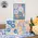 Blue Floral 4.5in x 6in. Blocks 3 Asstd., 397174
